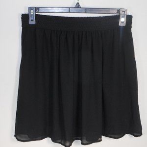 New DEX black flared out skirt